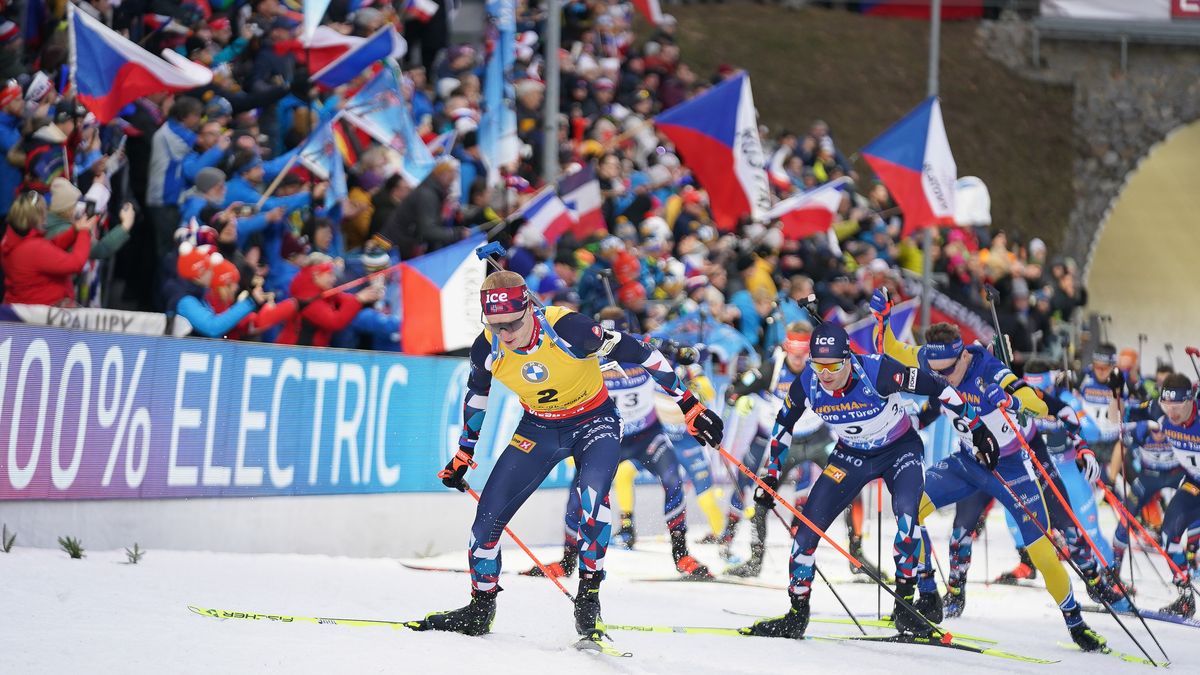 Český biatlon: Diváci vynikající, závodníci padají do průměru